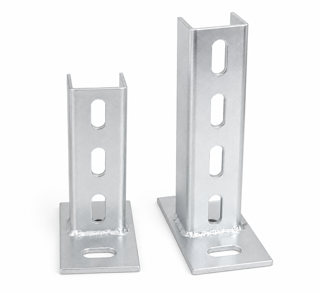 Adjustable solar support base