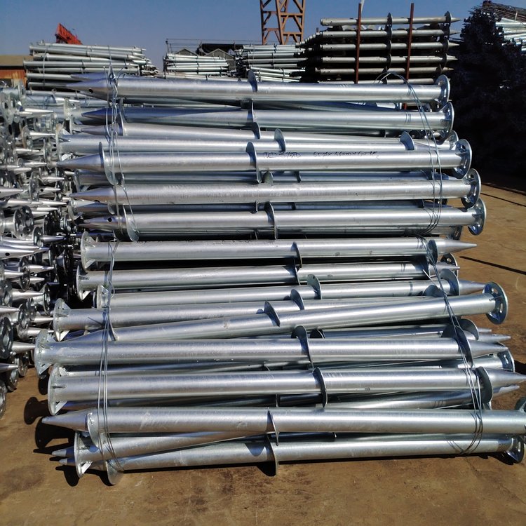 Photovoltaic ground screws