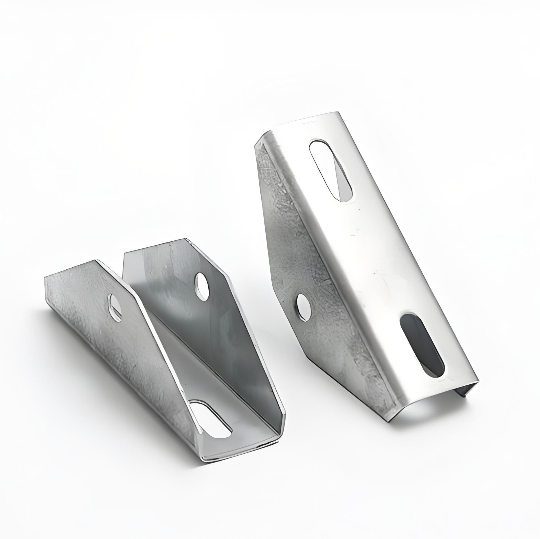 Solar triangular hinge connector